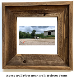 horse trail rides near me in Helotes, Texas